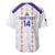 Custom Haiti Football Baseball Jersey Les Grenadiers Veve Vodou White - Wonder Print Shop