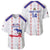 Custom Haiti Football Baseball Jersey Les Grenadiers Veve Vodou White - Wonder Print Shop