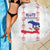 Haiti Football Beach Blanket Les Grenadiers Veve Vodou White - Wonder Print Shop