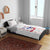 Haiti Football Bedding Set Les Grenadiers Veve Vodou White - Wonder Print Shop