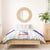 Haiti Football Bedding Set Les Grenadiers Veve Vodou White - Wonder Print Shop