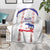 Haiti Football Blanket Les Grenadiers Veve Vodou White - Wonder Print Shop