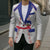 Custom Haiti Football Blazer Les Grenadiers Veve Vodou White - Wonder Print Shop