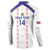 Custom Haiti Football Button Sweatshirt Les Grenadiers Veve Vodou White - Wonder Print Shop
