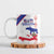 Custom Haiti Football Ceramic Mug Les Grenadiers Veve Vodou White - Wonder Print Shop