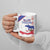 Custom Haiti Football Ceramic Mug Les Grenadiers Veve Vodou White - Wonder Print Shop