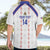 Custom Haiti Football Hawaiian Shirt Les Grenadiers Veve Vodou White - Wonder Print Shop