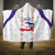 Haiti Football Hooded Blanket Les Grenadiers Veve Vodou White - Wonder Print Shop