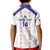Custom Haiti Football Kid Polo Shirt Les Grenadiers Veve Vodou White - Wonder Print Shop