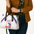 Haiti Football Leather Bag Les Grenadiers Veve Vodou White - Wonder Print Shop