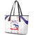 Haiti Football Leather Tote Bag Les Grenadiers Veve Vodou White - Wonder Print Shop