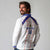 Custom Haiti Football Long Sleeve Polo Shirt Les Grenadiers Veve Vodou White - Wonder Print Shop