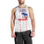 Custom Haiti Football Men Tank Top Les Grenadiers Veve Vodou White - Wonder Print Shop