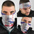 Haiti Football Neck Gaiter Les Grenadiers Veve Vodou White - Wonder Print Shop