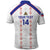 Custom Haiti Football Polo Shirt Les Grenadiers Veve Vodou White - Wonder Print Shop