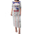 Custom Haiti Football Puletasi Les Grenadiers Veve Vodou White - Wonder Print Shop