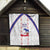 Haiti Football Quilt Les Grenadiers Veve Vodou White - Wonder Print Shop