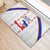 Haiti Football Rubber Doormat Les Grenadiers Veve Vodou White - Wonder Print Shop