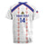 Custom Haiti Football Rugby Jersey Les Grenadiers Veve Vodou White - Wonder Print Shop