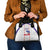 Haiti Football Shoulder Handbag Les Grenadiers Veve Vodou White - Wonder Print Shop