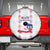 Haiti Football Spare Tire Cover Les Grenadiers Veve Vodou White - Wonder Print Shop