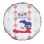 Haiti Football Spare Tire Cover Les Grenadiers Veve Vodou White - Wonder Print Shop