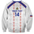 Custom Haiti Football Sweatshirt Les Grenadiers Veve Vodou White - Wonder Print Shop