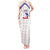 Custom Haiti Football Tank Maxi Dress Les Grenadiers Veve Vodou White - Wonder Print Shop