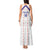 Custom Haiti Football Tank Maxi Dress Les Grenadiers Veve Vodou White - Wonder Print Shop