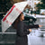 Haiti Football Umbrella Les Grenadiers Veve Vodou White - Wonder Print Shop