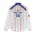 Custom Haiti Football Women Casual Shirt Les Grenadiers Veve Vodou White - Wonder Print Shop