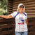 Custom Haiti Football Women Polo Shirt Les Grenadiers Veve Vodou White - Wonder Print Shop