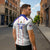 Custom Haiti Football Zipper Polo Shirt Les Grenadiers Veve Vodou White - Wonder Print Shop
