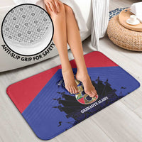 Les Grenadiers Haiti Football Bathroom Set 2026 Nou Retounen Blue Version - Wonder Print Shop