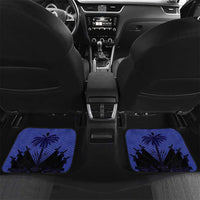 Personalized Les Grenadiers Haiti Football Car Mats 2026 Nou Retounen Blue Version - Wonder Print Shop