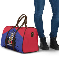 Les Grenadiers Haiti Football Travel Bag 2026 Nou Retounen Blue Version - Wonder Print Shop