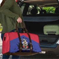 Les Grenadiers Haiti Football Travel Bag 2026 Nou Retounen Blue Version - Wonder Print Shop