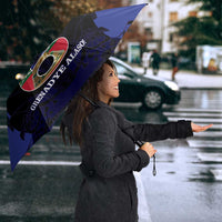 Les Grenadiers Haiti Football Umbrella 2026 Nou Retounen Blue Version - Wonder Print Shop