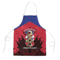 Les Grenadiers Haiti Football Apron 2026 Nou Retounen Red Version - Wonder Print Shop