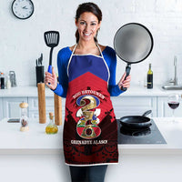 Les Grenadiers Haiti Football Apron 2026 Nou Retounen Red Version - Wonder Print Shop