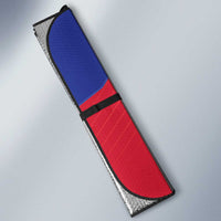 Les Grenadiers Haiti Football Auto Sun Shade 2026 Nou Retounen Red Version - Wonder Print Shop