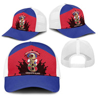 Les Grenadiers Haiti Football Baseball Net Cap 2026 Nou Retounen Red Version - Wonder Print Shop