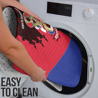 Les Grenadiers Haiti Football Bathroom Set 2026 Nou Retounen Red Version - Wonder Print Shop
