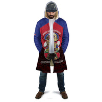 Personalized Les Grenadiers Haiti Football Cloak 2026 Nou Retounen Red Version - Wonder Print Shop