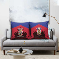 Les Grenadiers Haiti Football Pillow Cover 2026 Nou Retounen Red Version - Wonder Print Shop