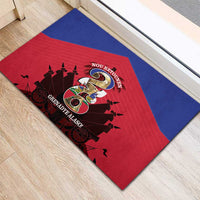 Les Grenadiers Haiti Football Rubber Doormat 2026 Nou Retounen Red Version - Wonder Print Shop