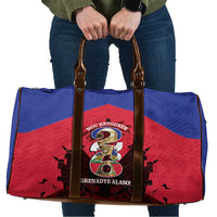 Les Grenadiers Haiti Football Travel Bag 2026 Nou Retounen Red Version - Wonder Print Shop