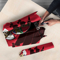 Les Grenadiers Haiti Football Umbrella 2026 Nou Retounen Red Version - Wonder Print Shop
