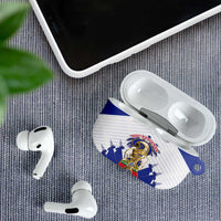 Les Grenadiers Haiti Football AirPods Case 2026 Nou Retounen White Version - Wonder Print Shop
