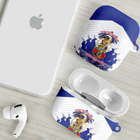 Les Grenadiers Haiti Football AirPods Case 2026 Nou Retounen White Version - Wonder Print Shop